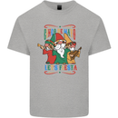 Cinco De Mayo Lets Fiesta Funny Gnomes Mens Cotton T-Shirt Tee Top Sports Grey
