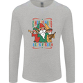 Cinco De Mayo Lets Fiesta Funny Gnomes Mens Long Sleeve T-Shirt Sports Grey