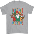 Cinco De Mayo Lets Fiesta Funny Gnomes Mens T-Shirt 100% Cotton Sports Grey