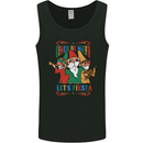 Cinco De Mayo Lets Fiesta Funny Gnomes Mens Vest Tank Top Black
