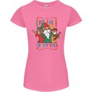 Cinco De Mayo Lets Fiesta Funny Gnomes Womens Petite Cut T-Shirt Azalea