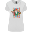Cinco De Mayo Lets Fiesta Funny Gnomes Womens Wider Cut T-Shirt White