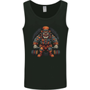 Circus Clown Weightlifting Gym Bodybuilding Mens Vest Tank Top Black