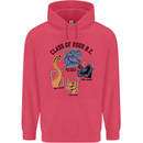 Class of 2000 BC Funny Dinosaur T-Rex Childrens Kids Hoodie Heliconia