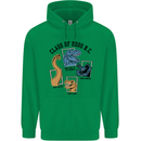 Class of 2000 BC Funny Dinosaur T-Rex Childrens Kids Hoodie Irish Green