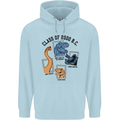 Class of 2000 BC Funny Dinosaur T-Rex Childrens Kids Hoodie Light Blue
