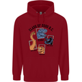 Class of 2000 BC Funny Dinosaur T-Rex Childrens Kids Hoodie Red
