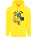 Class of 2000 BC Funny Dinosaur T-Rex Childrens Kids Hoodie Yellow