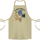 Class of 2000 BC Funny Dinosaur T-Rex Cotton Apron 100% Organic Khaki