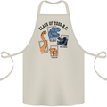 Class of 2000 BC Funny Dinosaur T-Rex Cotton Apron 100% Organic Natural