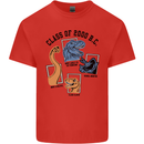 Class of 2000 BC Funny Dinosaur T-Rex Kids T-Shirt Childrens Red