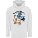 Class of 2000 BC Funny Dinosaur T-Rex Mens 80% Cotton Hoodie White