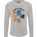 Class of 2000 BC Funny Dinosaur T-Rex Mens Long Sleeve T-Shirt Sports Grey