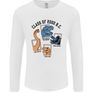 Class of 2000 BC Funny Dinosaur T-Rex Mens Long Sleeve T-Shirt White