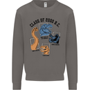 Class of 2000 BC Funny Dinosaur T-Rex Mens Sweatshirt Jumper Charcoal
