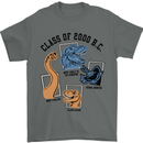 Class of 2000 BC Funny Dinosaur T-Rex Mens T-Shirt 100% Cotton Charcoal