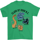 Class of 2000 BC Funny Dinosaur T-Rex Mens T-Shirt 100% Cotton Irish Green