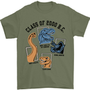 Class of 2000 BC Funny Dinosaur T-Rex Mens T-Shirt 100% Cotton Military Green