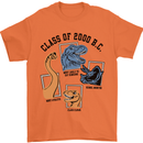 Class of 2000 BC Funny Dinosaur T-Rex Mens T-Shirt 100% Cotton Orange