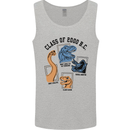 Class of 2000 BC Funny Dinosaur T-Rex Mens Vest Tank Top Sports Grey