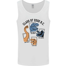 Class of 2000 BC Funny Dinosaur T-Rex Mens Vest Tank Top White