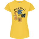Class of 2000 BC Funny Dinosaur T-Rex Womens Petite Cut T-Shirt Yellow