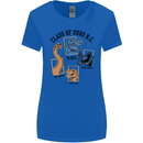 Class of 2000 BC Funny Dinosaur T-Rex Womens Wider Cut T-Shirt Royal Blue