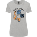Class of 2000 BC Funny Dinosaur T-Rex Womens Wider Cut T-Shirt Sports Grey