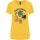 Class of 2000 BC Funny Dinosaur T-Rex Womens Wider Cut T-Shirt Yellow