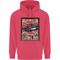 Classic Hotrod Vintage Iron Hot Rod Dragster Childrens Kids Hoodie Heliconia