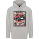 Classic Hotrod Vintage Iron Hot Rod Dragster Childrens Kids Hoodie Sports Grey