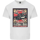 Classic Hotrod Vintage Iron Hot Rod Dragster Kids T-Shirt Childrens White