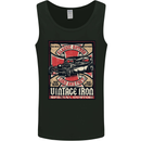 Classic Hotrod Vintage Iron Hot Rod Dragster Mens Vest Tank Top Black