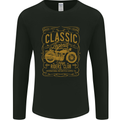 Classic Legend Riders Club Motorbike Biker Mens Long Sleeve T-Shirt Black