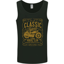 Classic Legend Riders Club Motorbike Biker Mens Vest Tank Top Black