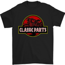 Classic Motorcycle Parts Motorbike Biker Mens T-Shirt Cotton Gildan Black