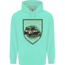 Classic Wheel Motorcycle Motorbike Biker Childrens Kids Hoodie Peppermint