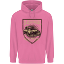 Classic Wheel Motorcycle Motorbike Biker Mens 80% Cotton Hoodie Azelea