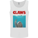 Claws Funny Sloth Parody Mens Vest Tank Top White