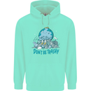 Climate Change Dont Be Trashy Environment Childrens Kids Hoodie Peppermint