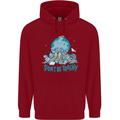 Climate Change Dont Be Trashy Environment Childrens Kids Hoodie Red