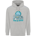 Climate Change Dont Be Trashy Environment Childrens Kids Hoodie Sports Grey