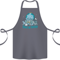 Climate Change Dont Be Trashy Environment Cotton Apron 100% Organic Steel