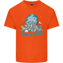 Climate Change Dont Be Trashy Environment Kids T-Shirt Childrens Orange