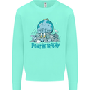 Climate Change Dont Be Trashy Environment Mens Sweatshirt Jumper Peppermint