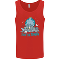Climate Change Dont Be Trashy Environment Mens Vest Tank Top Red