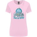 Climate Change Dont Be Trashy Environment Womens Wider Cut T-Shirt Light Pink