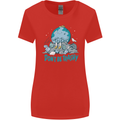 Climate Change Dont Be Trashy Environment Womens Wider Cut T-Shirt Red