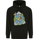 Climate Change Earth Destruction Nuclear War Childrens Kids Hoodie Black