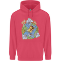 Climate Change Earth Destruction Nuclear War Childrens Kids Hoodie Heliconia